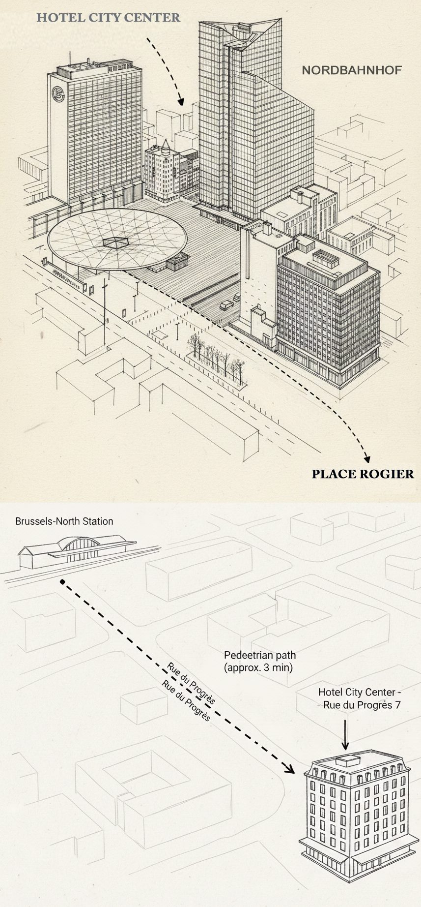 Lokalisierungsroute Hotel