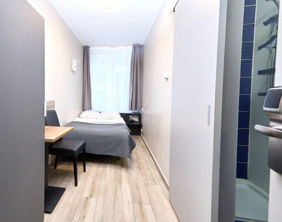 Hotelzimmer im Brüsseler